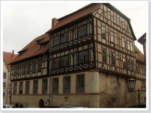 Der Hessenhof mit der berühmten Iwein-Malerei
