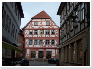 Das Lutherhaus, wo einst Martin Luther nächtigte